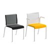 Stackable chair with or without armrests - Teckel