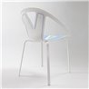 Two-tone bar chair for outdoor use - Extreme