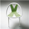 Two-tone bar chair for outdoor use - Extreme