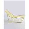 Chaise longue da esterno in metallo - Link Chaise Longue