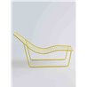 Chaise longue da esterno in metallo - Link Chaise Longue