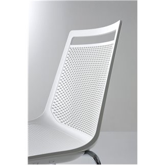 Stackable indoor and outdoor chair - Akami | Gaber