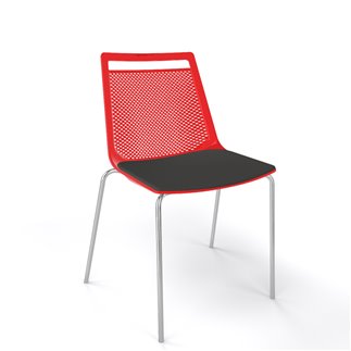 Stackable indoor and outdoor chair - Akami | Gaber