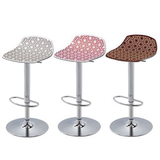 Swivel Stool with Footrest - Alhambra 97AV | Gaber