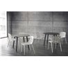 Bar chair with or without armrests - Isidora