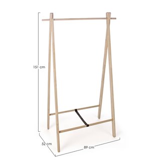 Coat Stand natural color  - Manhattan | ISA Project