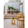 Outdoor Table and Armchair with pillows Set - Raff