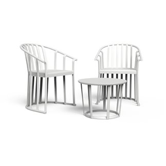 Outdoor Table and Armchair with pillows Set - Raff | IsArreda