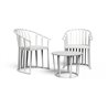 Outdoor Table and Armchair with pillows Set - Raff