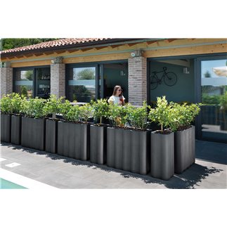 Outdoor Colored Planter - Lyxo - Nebula | ISArreda