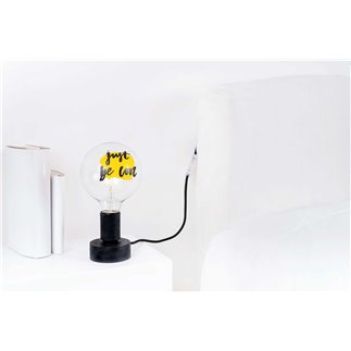 Table Lamp with Phrase - Tavolotto Mood | IsaProject