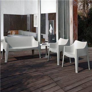 Outdoor Plastic Sofa - Coccolona | Scab