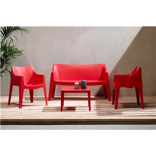 Outdoor Plastic Sofa - Coccolona | Scab