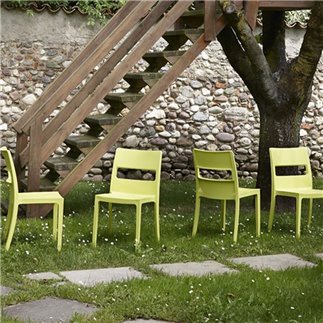 Outdoor Stackable Chair - Sai | Scab