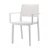 Colored Restaurant Chair with Armrests - Emi