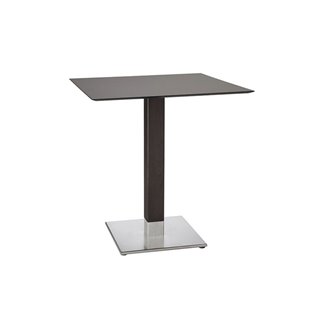 Table Base with Wooden Column - Natural Tiffany | Scab