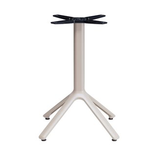 Aluminum Table Base with 4 Feet H 73 - Nemo | Scab