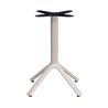 Aluminum Table Base with 4 Feet H 73 - Nemo