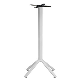 High Table Base in Aluminum with 4 Feet - Nemo | Scab