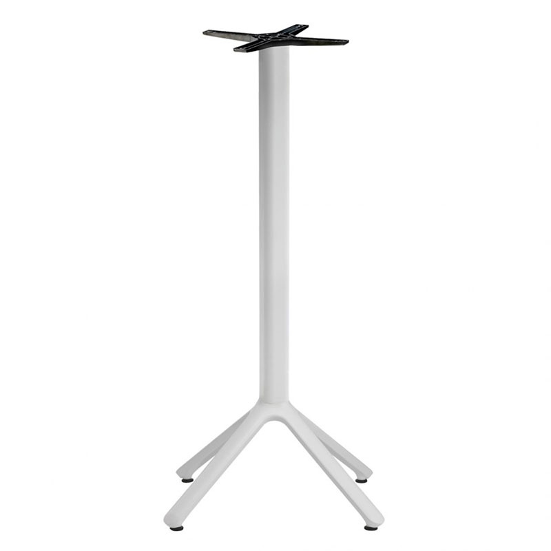 High Table Base in Aluminum with 4 Feet - Nemo | Scab