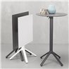 Folding Aluminum Base for High Table - Nemo