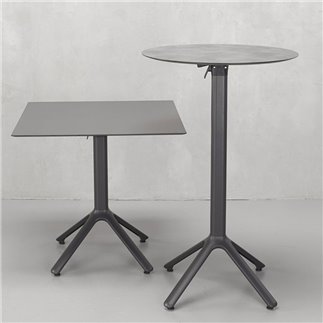 Folding Aluminum Base for High Table - Nemo | Scab