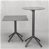 Folding Aluminum Base for High Table - Nemo