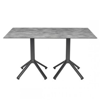 Double Folding Base for Outdoor Table - Nemo Doppio | Scab