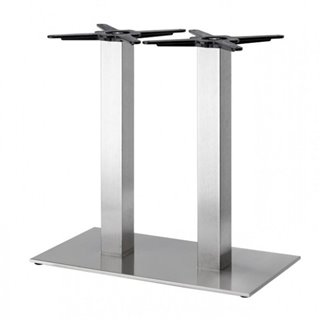 Restaurant Double Column Base Table - Tiffany | Scab