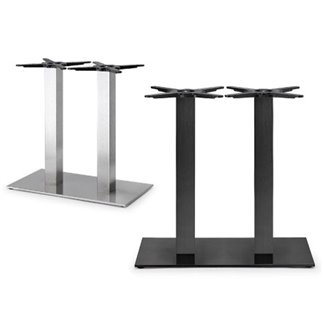 Restaurant Double Column Base Table - Tiffany | Scab