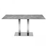 Restaurant Double Column Base Table - Tiffany