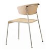 Wooden Chair with Armrests - Lisa