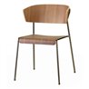 Wooden Chair with Armrests - Lisa