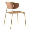 Wooden Chair with Armrests - Lisa