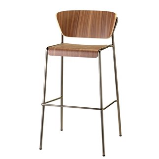 High Wooden Bar Stool - Lisa | Scab