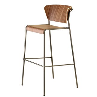 High Wooden Bar Stool - Lisa | Scab