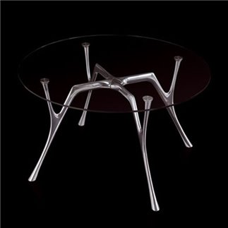 Rectangular Table with Glass Top - Pegaso | Caimi Brevetti