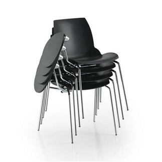 Meeting Chair with Desk - Kaleidos | Caimi Brevetti