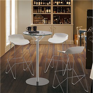 Bar Stool with Footrest - Kaleidos