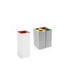 Stainless steel recycling bin - Centolitri