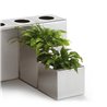 Stainless steel planter - Prisma