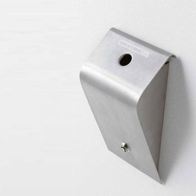 Stainless Steel Wall Ashtray - Piazza | Caimi Brevetti