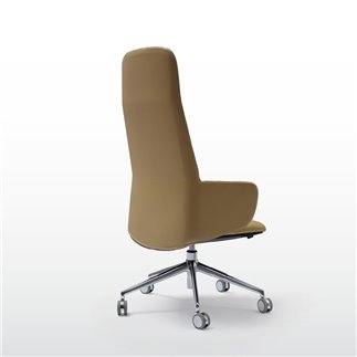 Certified Executive armchair with high back - Deep Diamond Executive | Quinti