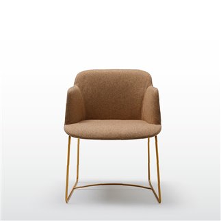 Poltroncina con gambe a slitta - Deep | Quinti