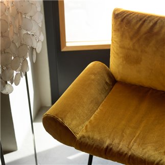 Upholstered waiting chair -  Geneva