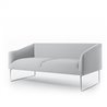 2-seater upholstered sofa - Thank