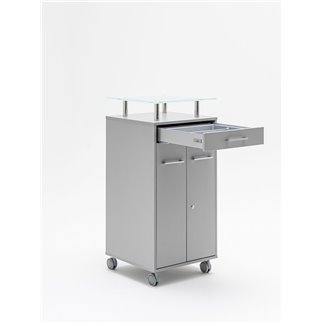 Multifunction storage with castors A3R02 - A3R02 | isacontract.com