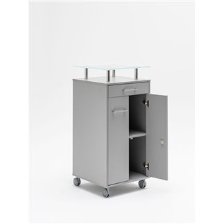 Multifunction storage with castors A3R02 - A3R02 | isacontract.com