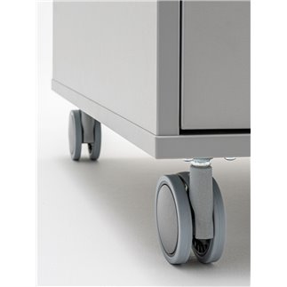 Multifunction storage with castors A3R02 - A3R02 | isacontract.com