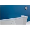 Reception desk in glass - Alpa